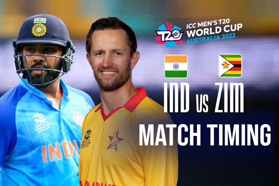 IND ZIM Match Timing: India vs Zimbabwe to start at 1:30 PM on Sunday,  Check Melbourne Weather Forecast, Probable Playing XIs, Follow T20 WC LIVE