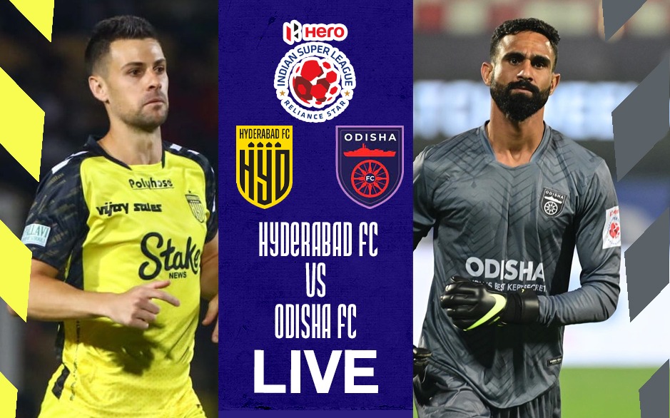 HFC vs OFC Live Streaming: Hyderabad take on Odisha FC in battle to claim top spot-Check ISL 2022 Preview, Team News, Predicted XI- Follow LIVE