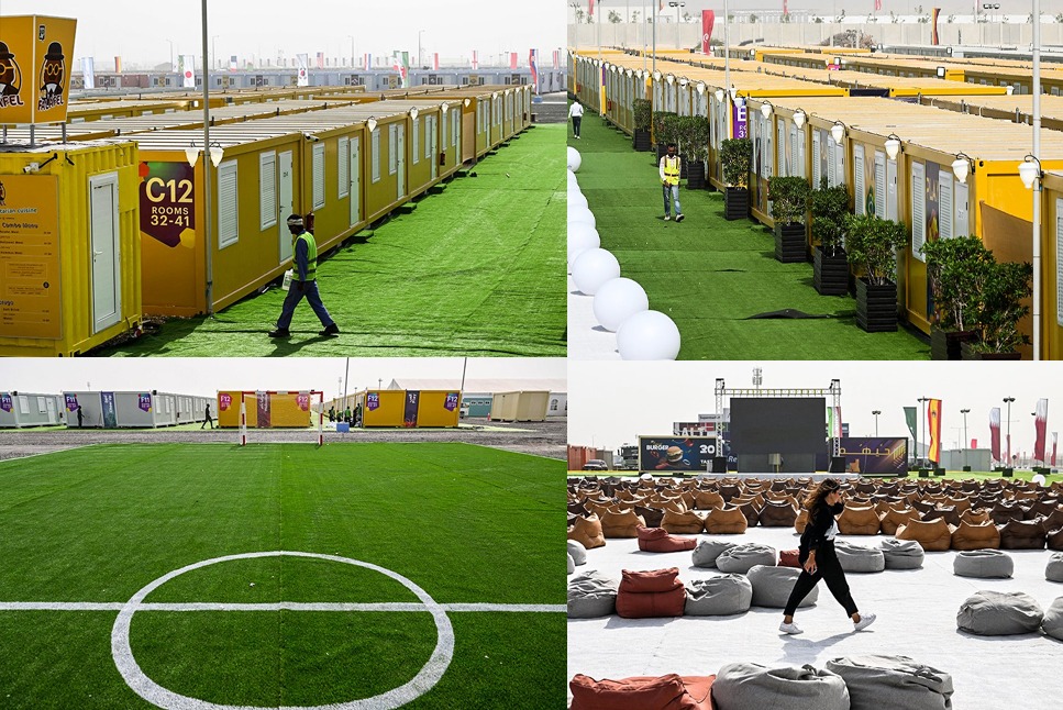 FIFA World Cup Fan Village CABINS cost INR 16000, Qatar RUSHES to