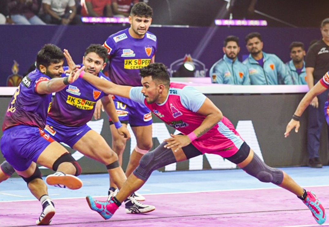 PKL 2022 Highlights: Jaipur Pink Panthers drub hapless Dabang Delhi, UP Yoddhas beat Telugu Titans, Bengal Warriors CLINCH 46-27 victory against Gujarat Giants - Check Highlights