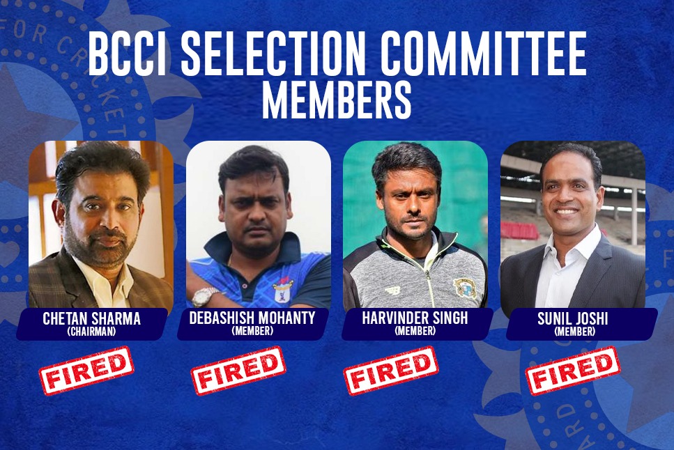 BCCI Selection Committee SACKED: Big Breaking NEWS, BCCI FIRE Chetan Sharma led SELECTION committee after T20 World CUP debacle: Follow LIVE UPDATES