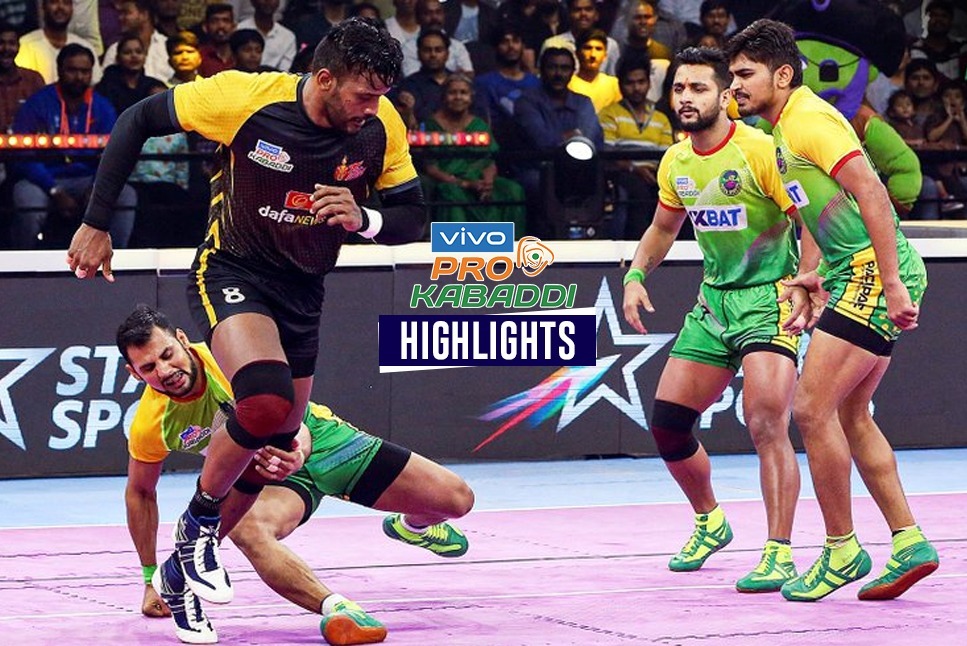 Telugu Titans vs Patna Pirates: Sachin, Monu star as Patna Pirates seal high-scoring thriller, beat Telugu Titans 36-35 despite Siddharth Desai's heroics - Watch Highlights