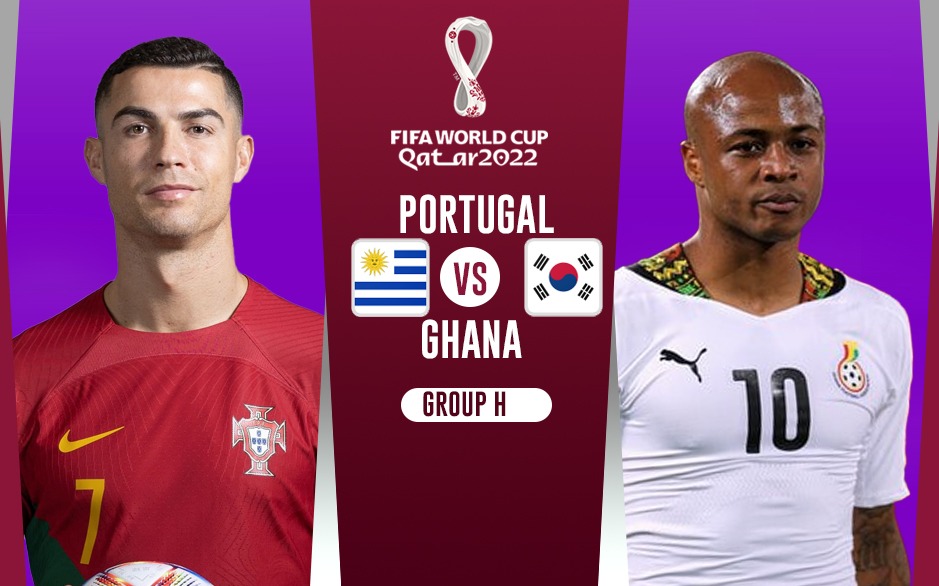 Coupe du Monde de la FIFA EN DIRECT : le Portugal BAT le Ghana 3-2, l’Uruguay contre la Corée du Sud se termine dans une impasse, la Suisse bat le Cameroun, Neymar en action plus tard alors que le Brésil contre la Serbie suivra