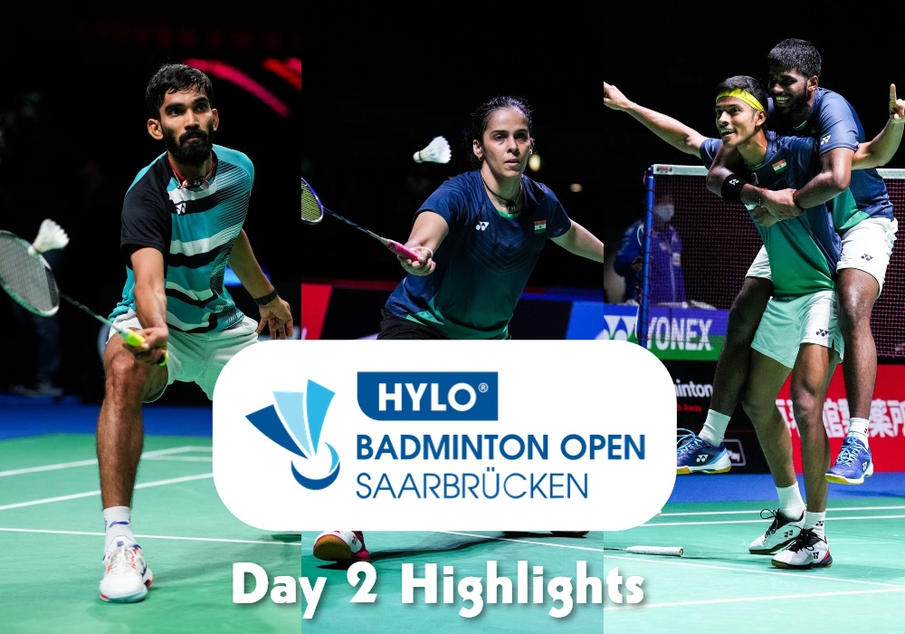Hylo Open Badminton Highlights: Kidambi Srikanth, Satwiksairaj-Chirag win, Injured Sameer Verma retires, Saina Nehwal exits, Srikanth vs Lu Guang Zu Highlights