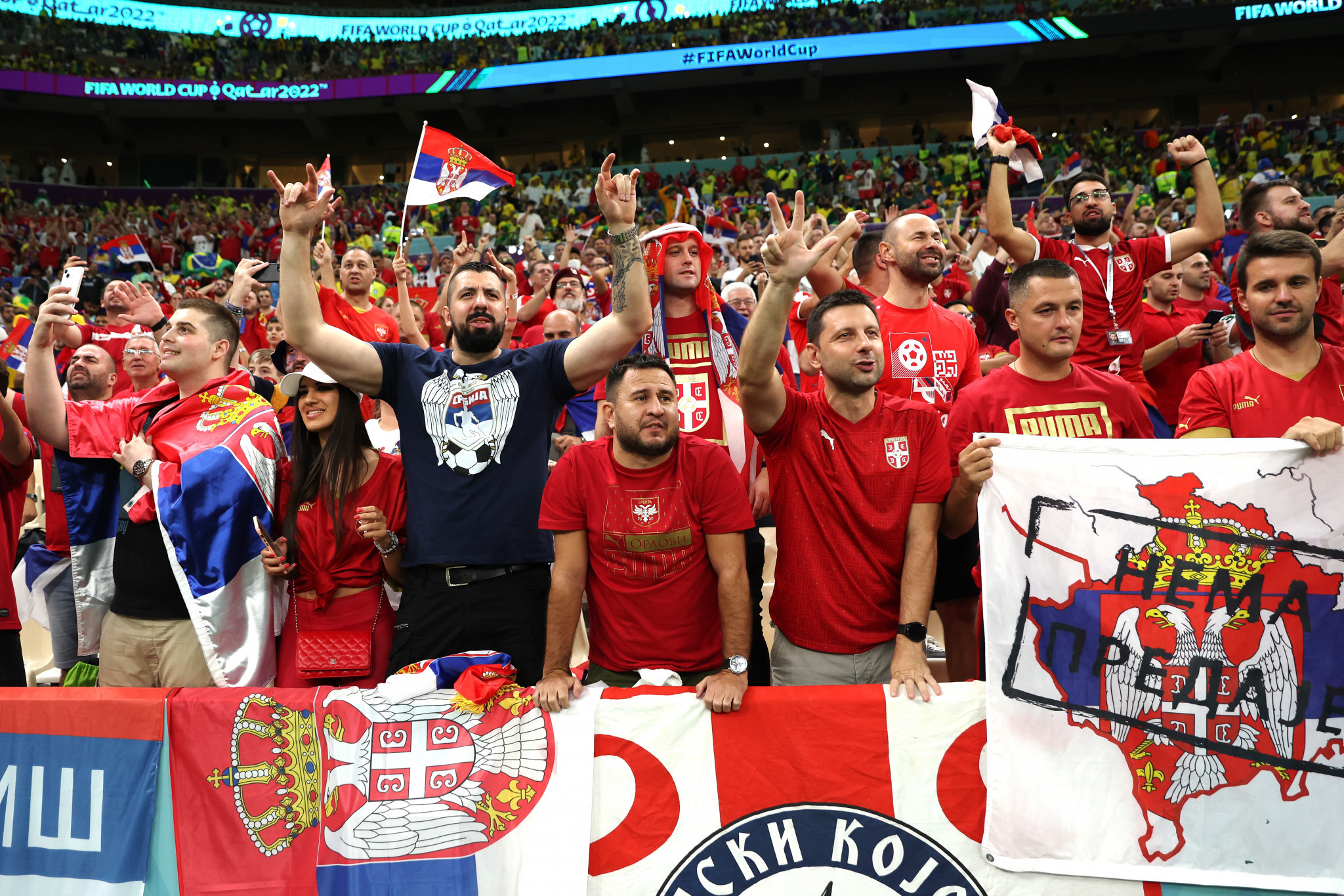 FIFA World Cup: FIFA fines Serbia for Kosovo flag in dressing room