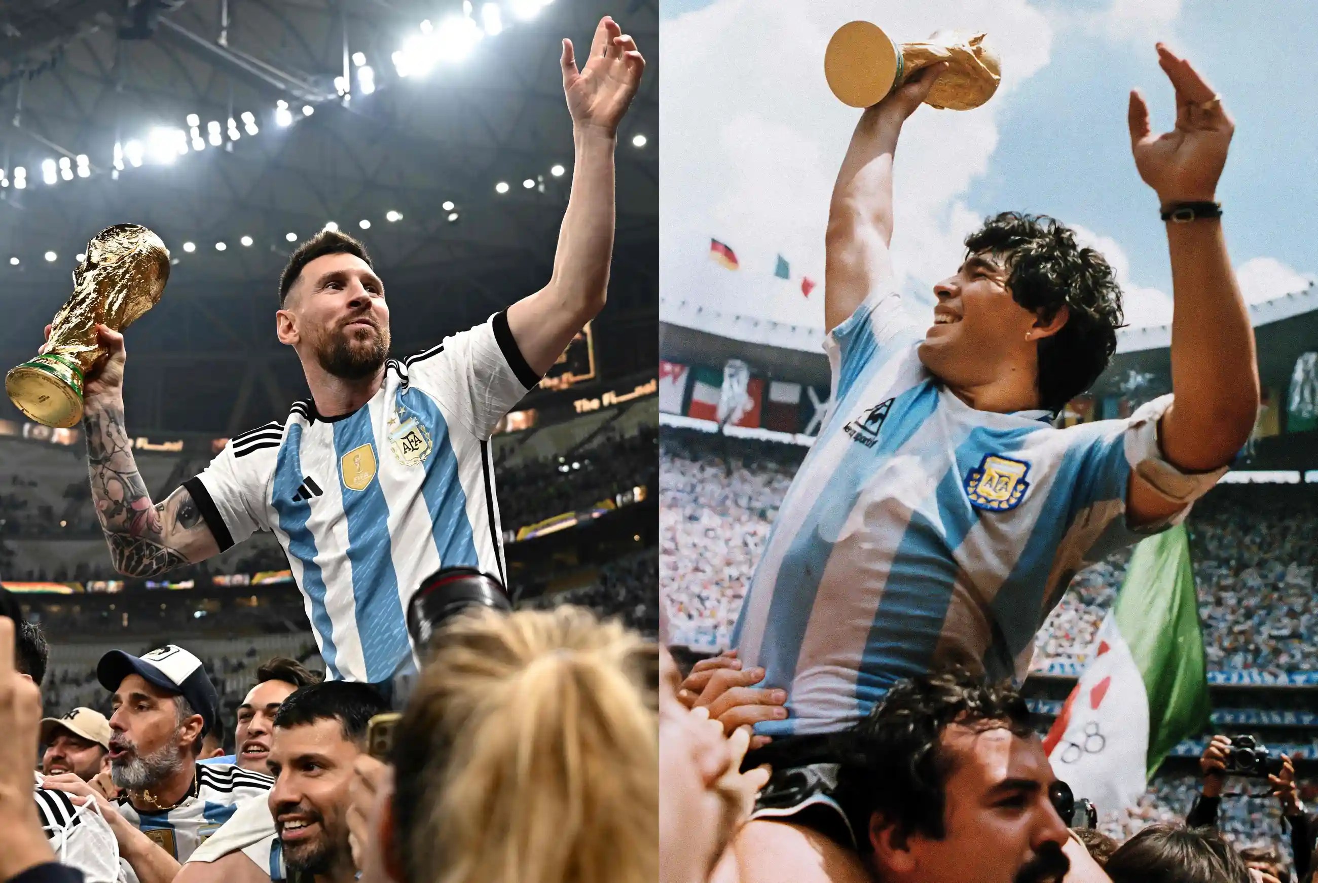 Piala Dunia Messi: Lionel Messi membagikan video yang mengharukan untuk memberikan PENGHARGAAN kepada IDOL Diego Maradona setelah kemenangan Piala Dunia FIFA