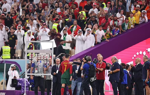 FIFA World Cup: DEJECTED Cristiano Ronaldo WALKS away as Portugal Team celebrates after Reaching Quarterfinals - Watch Video
