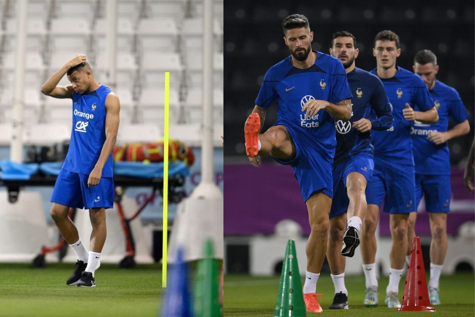 France vs Morocco, France Training Session, Kylian Mbappe Injury, FIFA WC Semifinal, Raphael Varane, Tchouameni, Upamecano, France Team Injury Updates