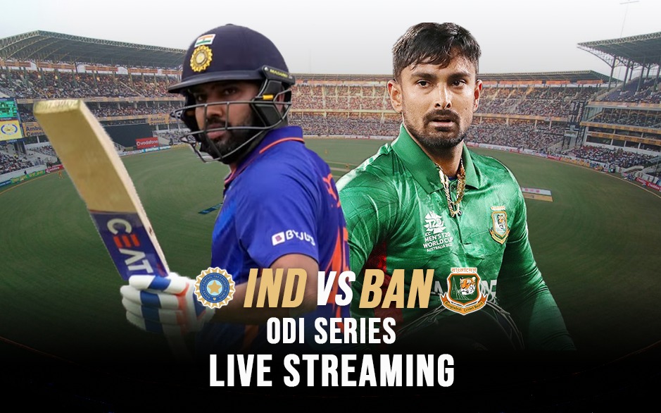 IND BAN LIVE Streaming SonyLIV LIVE Streaming as India Batting 1st vs