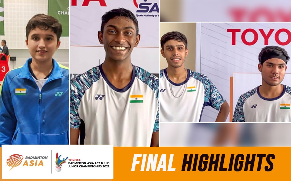 Badminton Asia Junior Championship Highlights Unnati Hooda, Anish