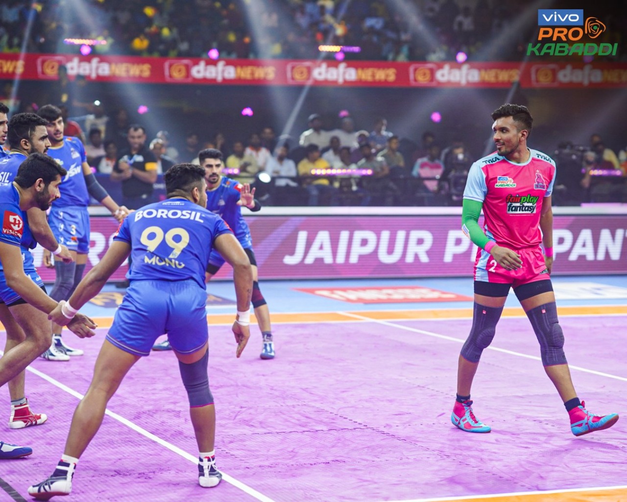 JPP vs HAR Highlights: Jaipur Pink Panthers confirm Top 2 spot after defeating Haryana Steelers in Pro Kabaddi League Season 9: Watch Highlights