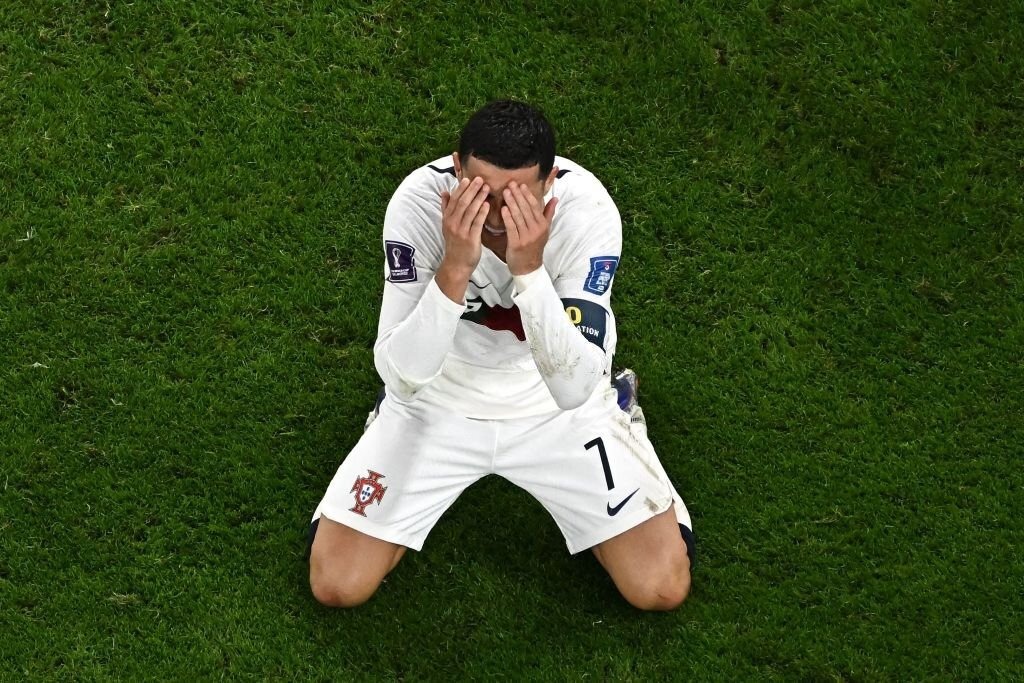 FIFA World Cup 2022, Cristiano Ronaldo Crying, Morocco vs Portugal, Portugal KNOCKED Out, FIFA WC Quarterfinals, Cristiano Ronaldo vs Morocco, Qatar World Cup