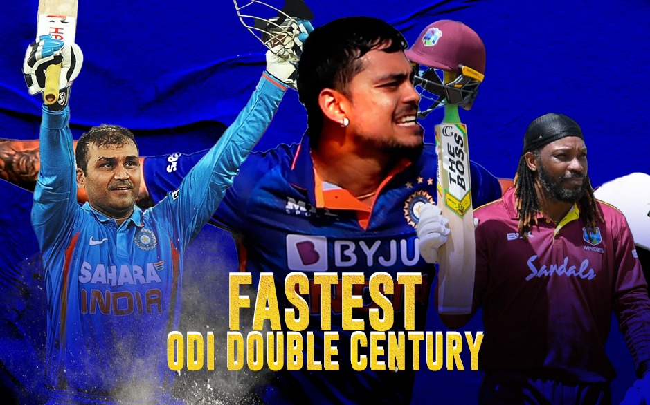 Fastest Double Century ODI: Ishan Kishan SMASHES Fastest 200 in ODIs against Bangladesh, goes past Chris Gayle, Virender Sehwag - Check out