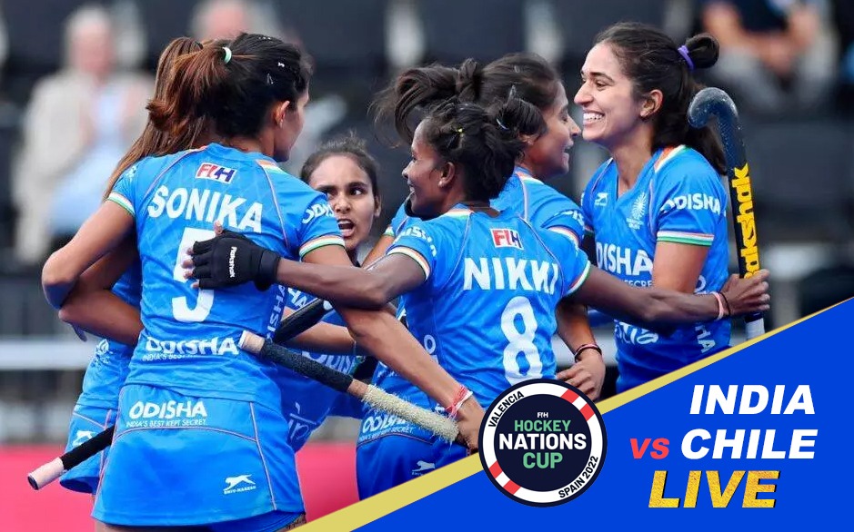 Copa de Naciones Femenina de Hockey En Vivo: India vs Chile En Vivo a las 19.45 hs
