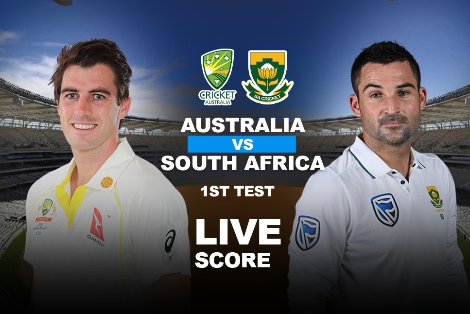 AUS SA LIVE Score: WTC Finals chase on, Australia host SouthAfrica for 1st Test at Fortress Gabba, match kicks off at 5:50 AM IST - Follow AUS vs SA LIVE Updates