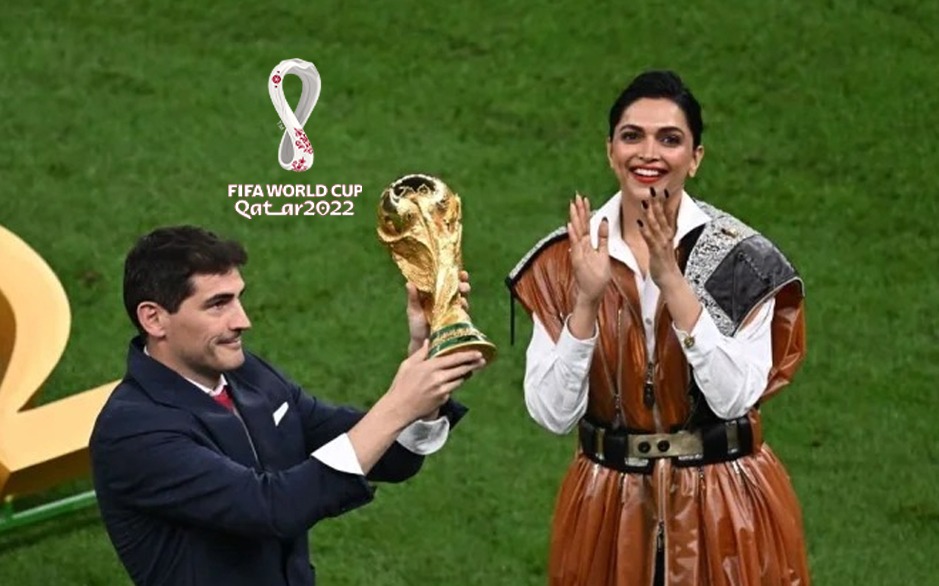 Watch: Actor Deepika Padukone leaving for Qatar to escort FIFA