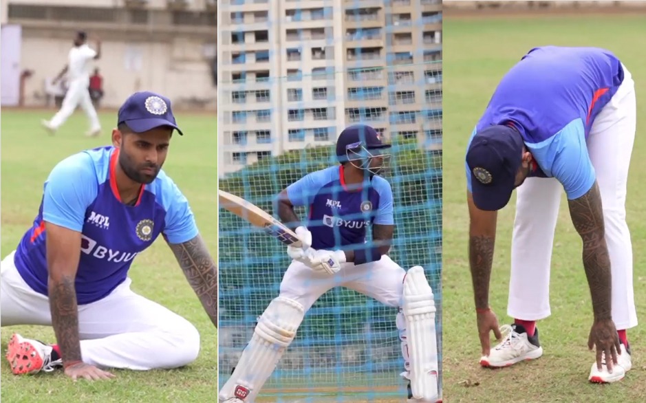 IND vs SL series: Snubbed for Bangladesh Tests, Suryakumar Yadav returns to Ranji Trophy, Mr 360 grinds in the nets ahead of red ball return - Watch video