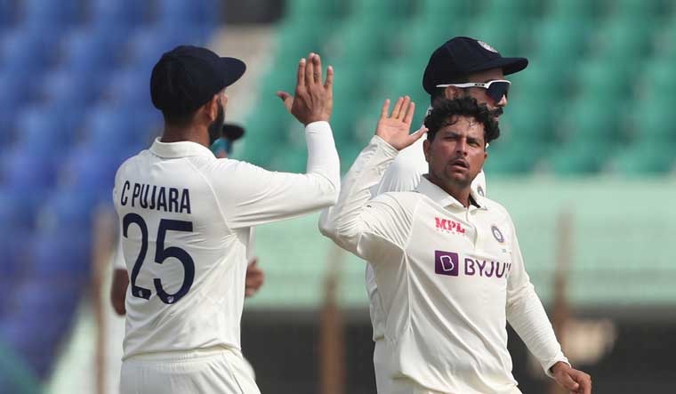 IND BAN 1st Test: Kuldeep Yadav reveals simple mantra behind success on India return, says 'Just trying to be aggressive' - Check out
