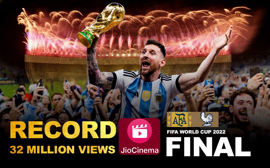 Argentina vs France Record Jio Cinema creates new Digital Viewership