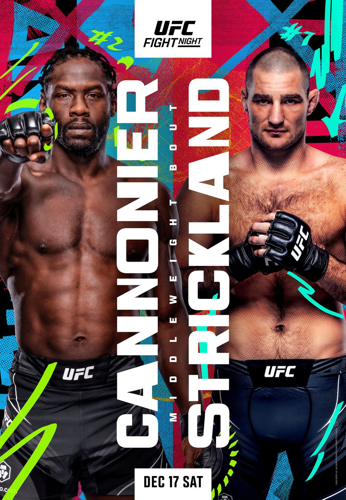 UFC Fight Night: Cannonier vs Strickland schedule: Everything you need to know