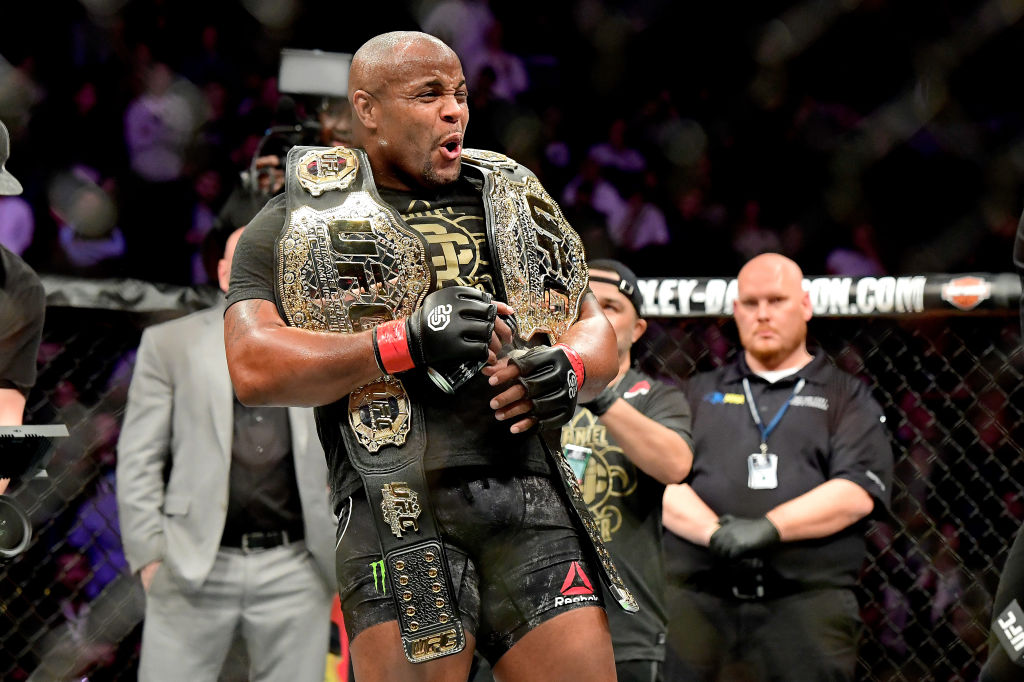 UFC champion: how many double champions have been there in the UFC ? Daniel Cormier