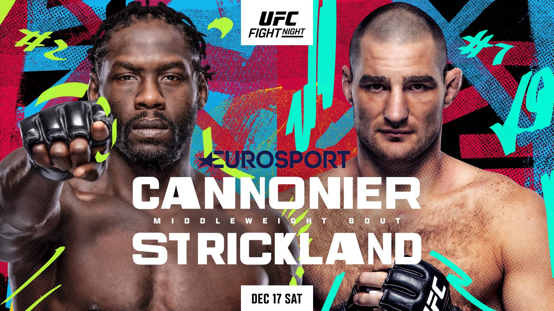 UFC Fight Night Cannonier vs Strickland How to legally place your bet