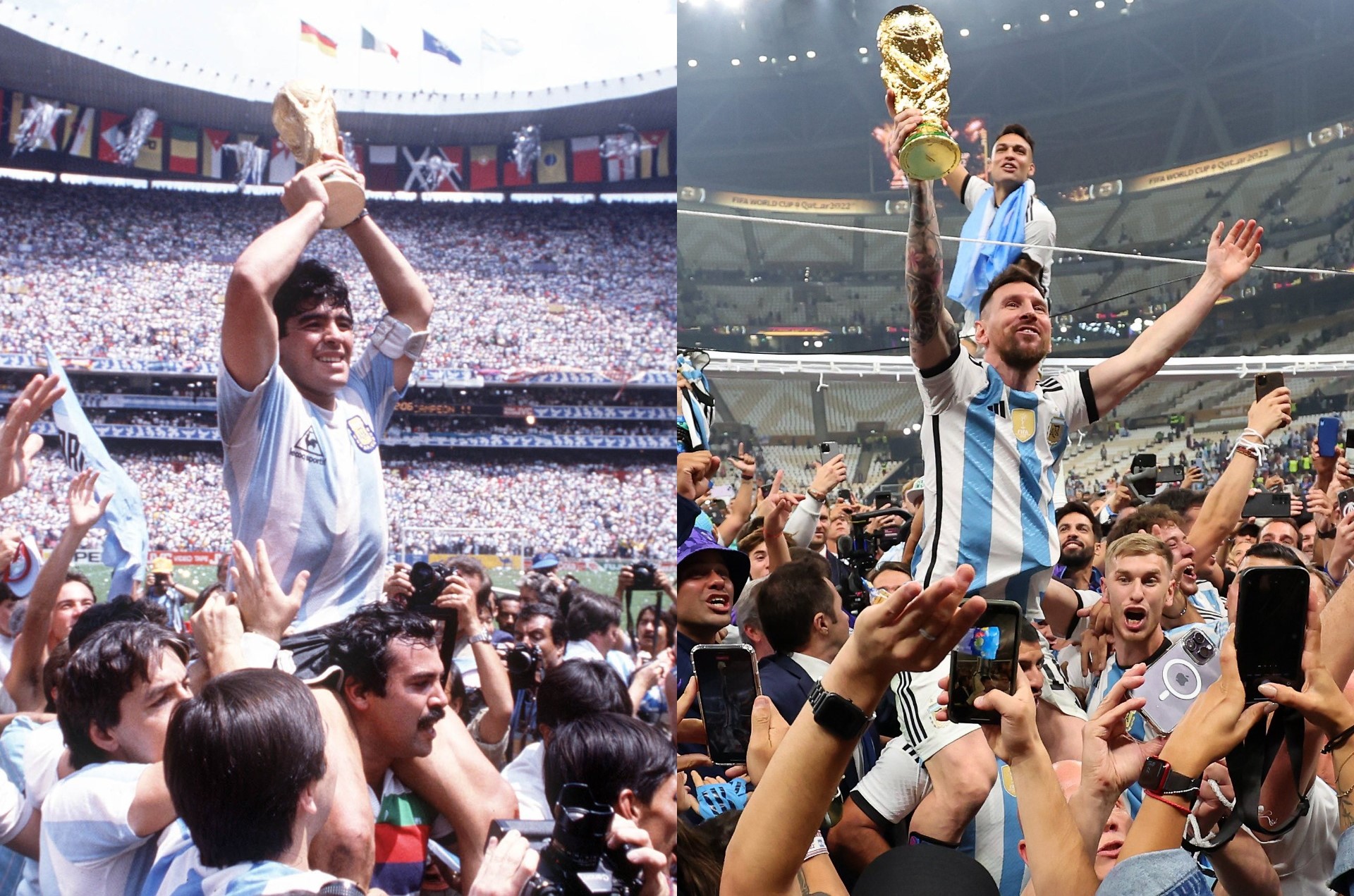 Messi Recreates Maradona