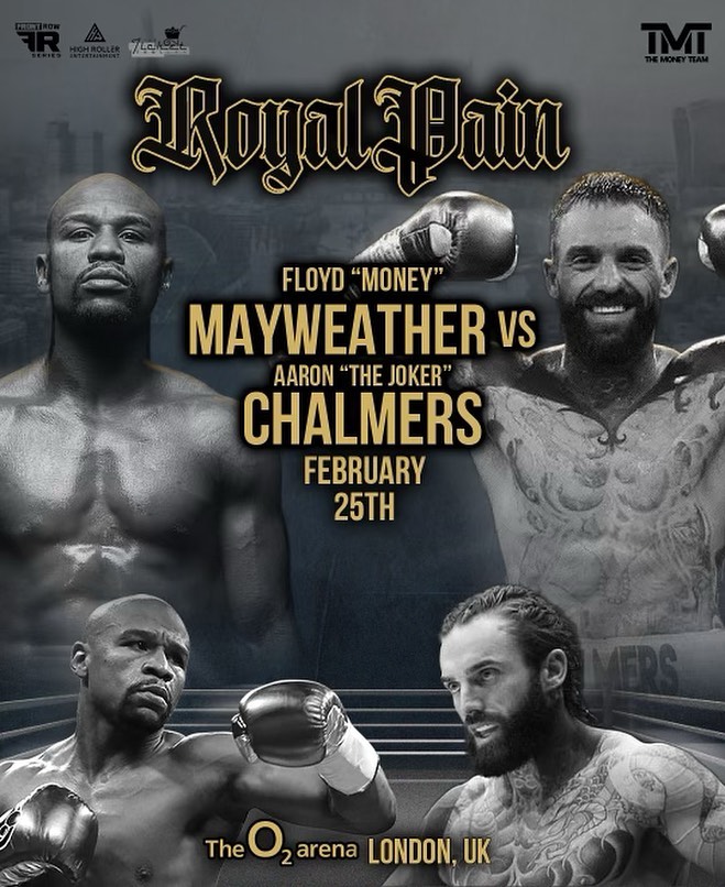 Who is Aaron Chalmers?: Floyd Mayweather's next opponent for UK exhibition on February 25