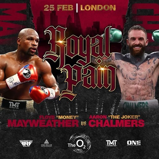 Mayweather vs Chalmers: How much money can Floyd Mayweather earn against Aaron Chalmers ?