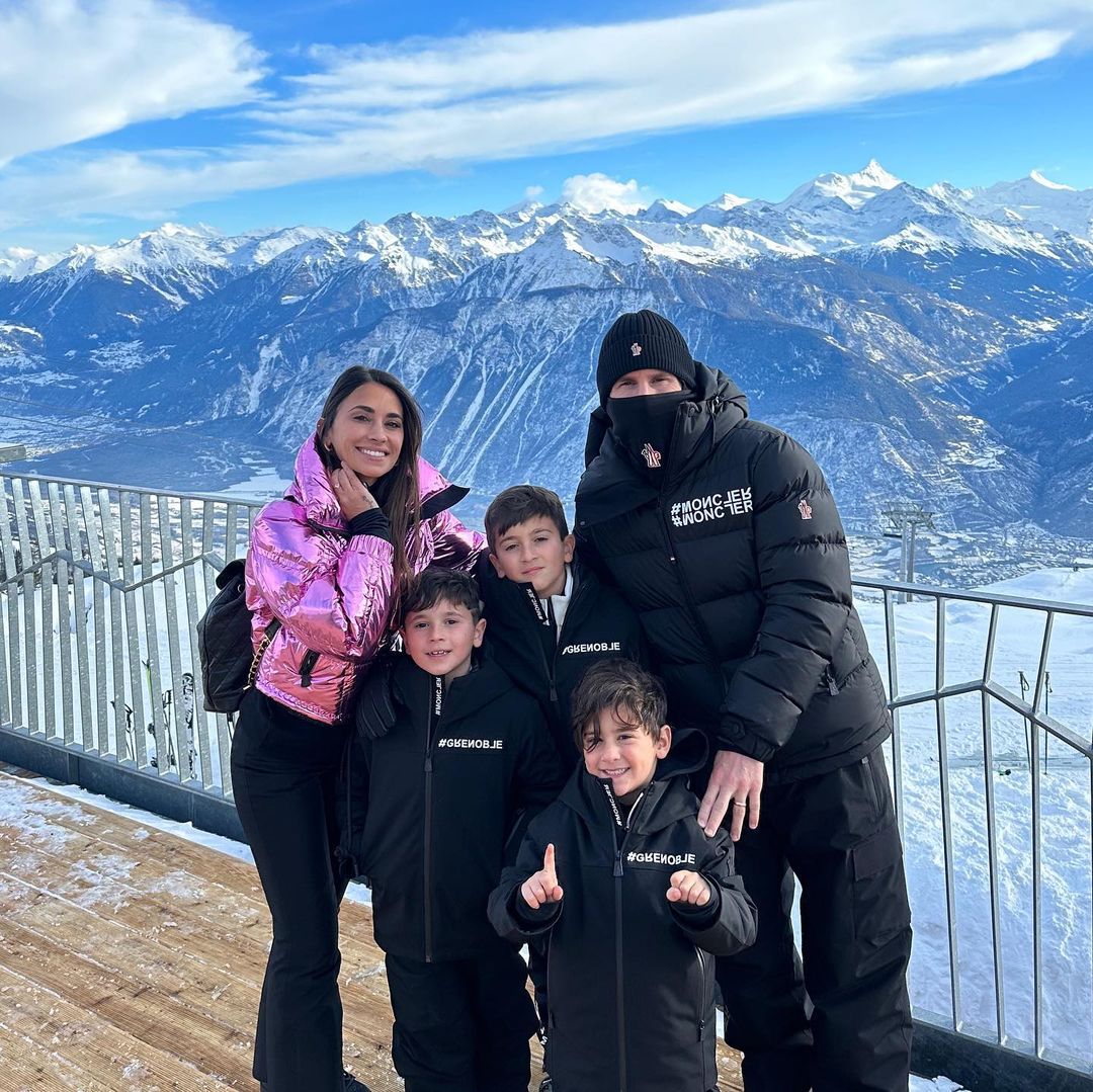 Lionel Messi Vacation: Messi takes BREAK from game, PSG superstar goes on Vacation with Family, does skiing with kids - CHECK Pics