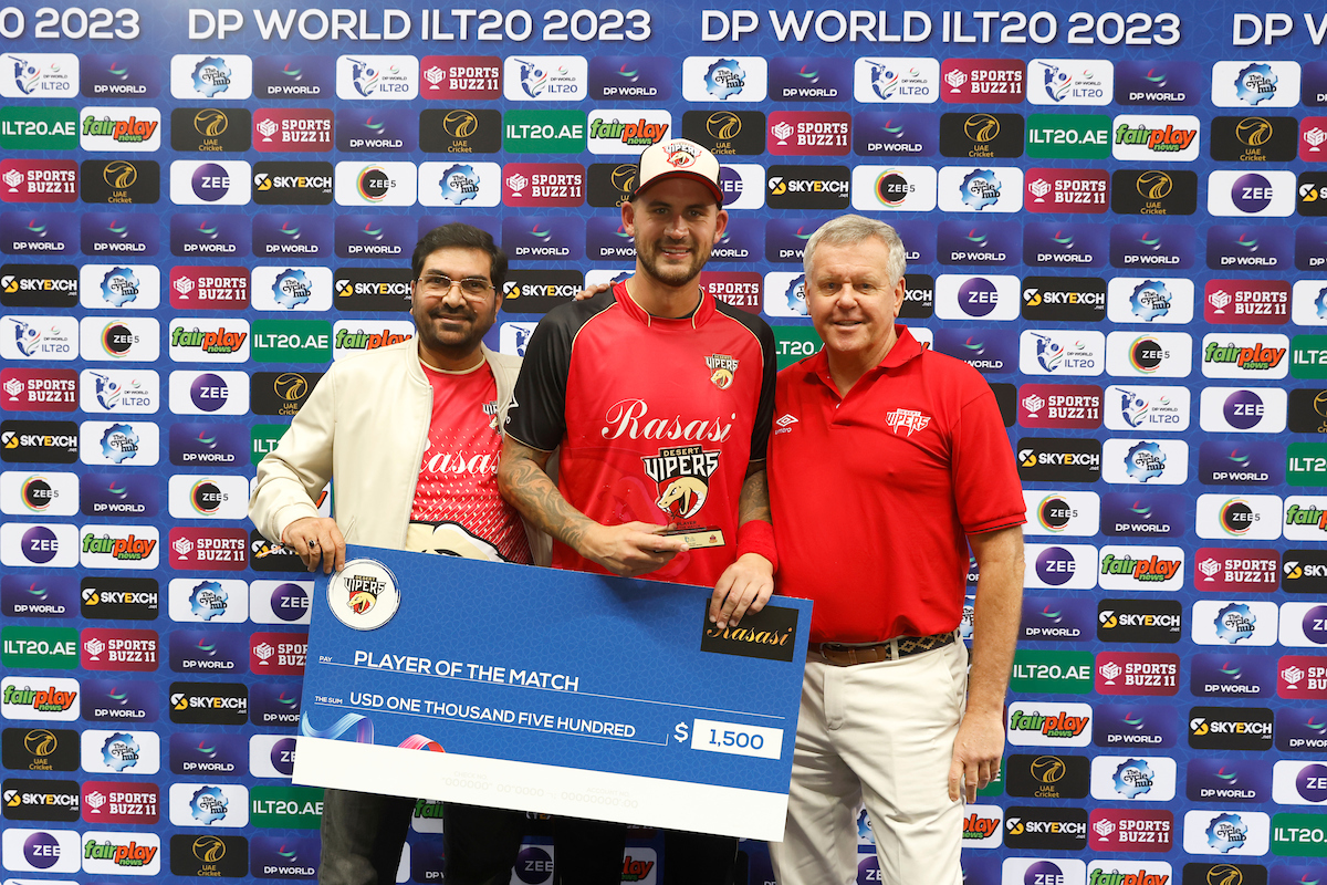 ILT20 HIGHLIGHTS: Desert Vipers WIN by 7 wickets, Top Knocks from Alex Hales,  Sam Billings Guide Vipers to BEAT Sharjah Warriors - Check Highlights