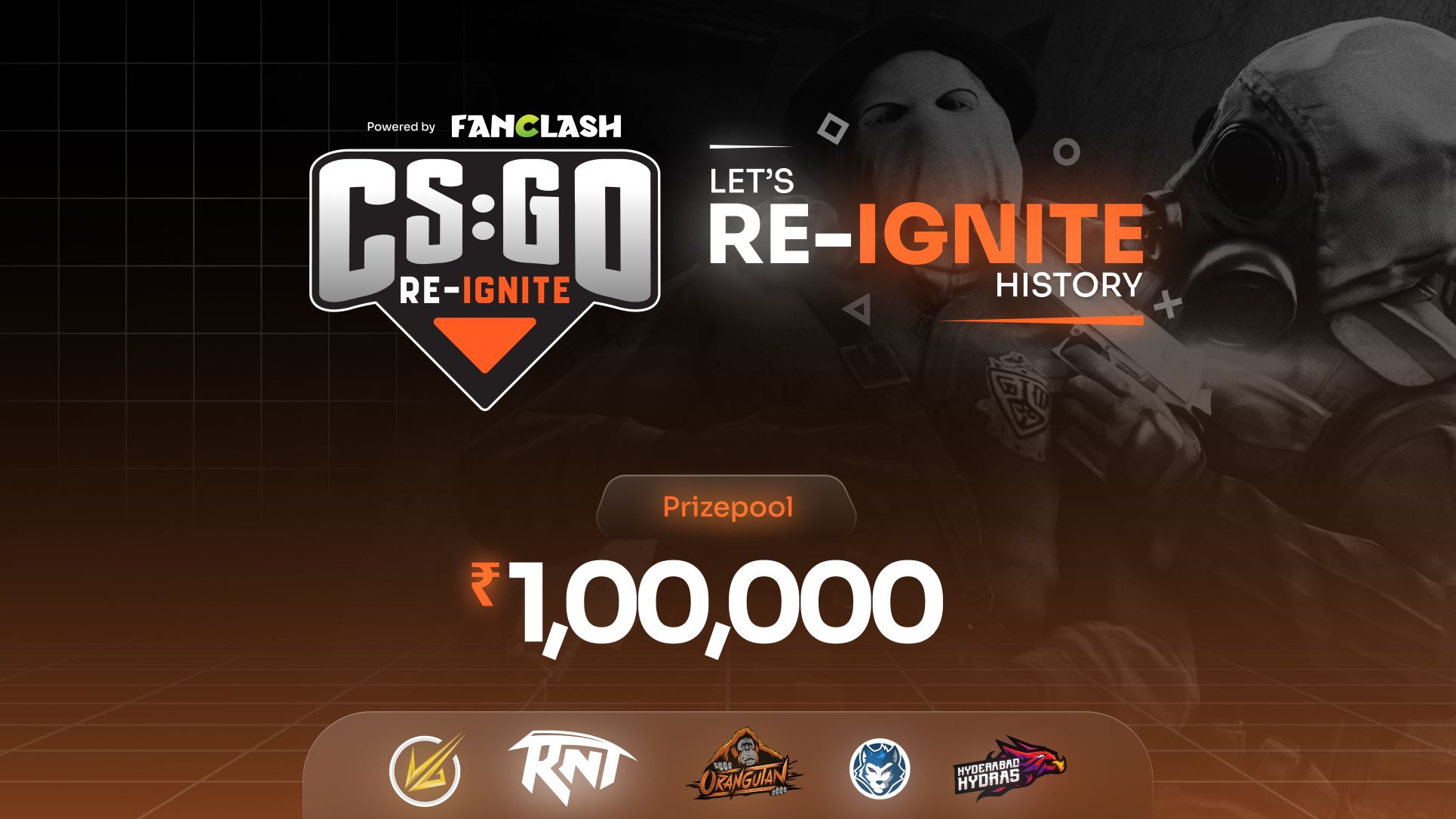 CSGO REIGNITE FanClash set to host CSGO Reignite with ₹1 lakh prize pool to revive the game