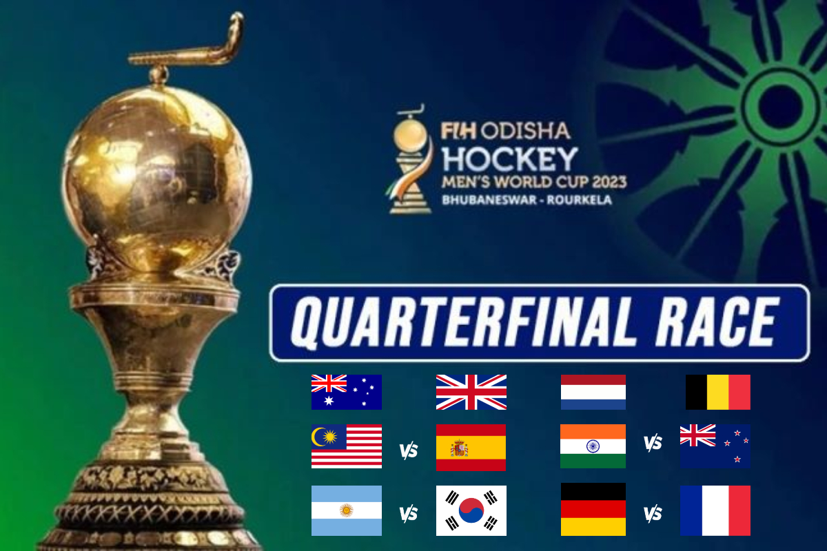 Hockey WC Quarterfinal RACE CrossOvers FIXTURES decided, India to