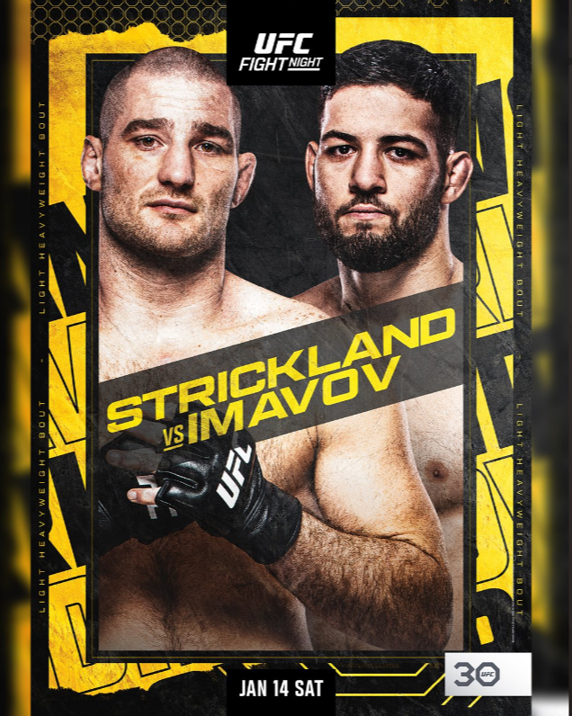 UFC Fight Night 217: Imavov vs Strickland: Start time in 25 countries including USA, UK, Canada, India, Saudi Arabia, UFC Vegas 67, UFC News, Sean Strickland
