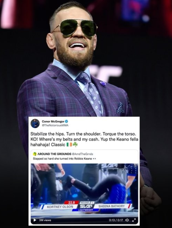 Conor McGregor on becoming Joe Rogan: UFC star trolled for desiring to become Power Slap commentator- 'Nate Diaz was the first guy to Power Slap you' UFC News