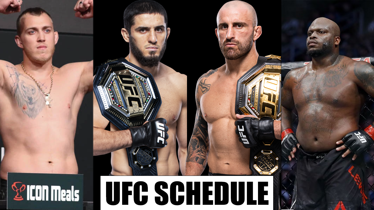 Next UFC Event Schedule and Latest News on Fighters