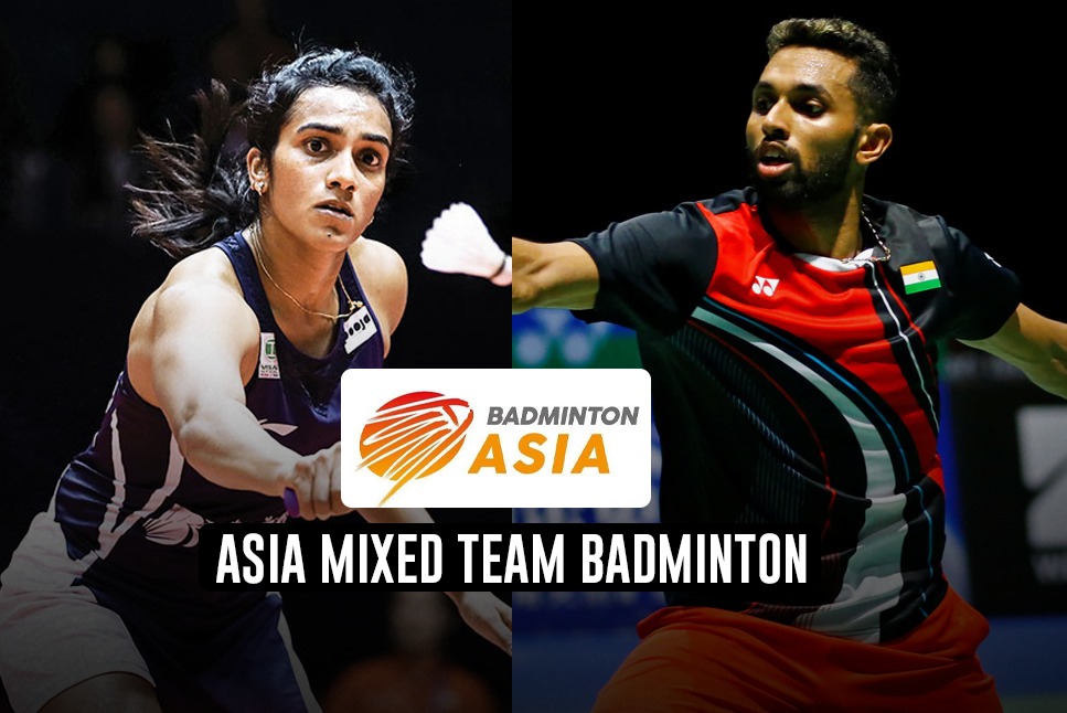 Asia Mixed Team Badminton: HS Prannoy, PV Sindhu to lead India in Badminton  Asia Mixed Team