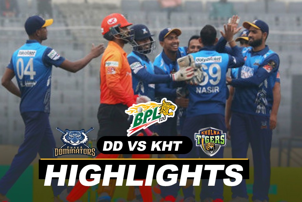DD vs KHT Highlights Dhaka Dominators beat Khulna Tigers by 6 wickets