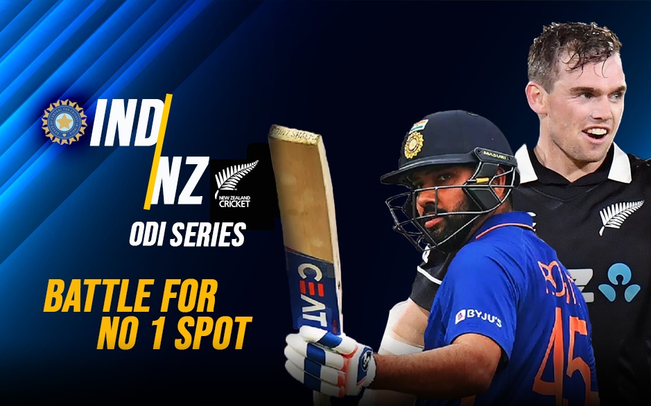 IND vs NZ LIVE: After thrashing SriLanka, India TARGET NewZealand's World NO. 1 CROWN, ODI Series starts Wednesday: Follow LIVE