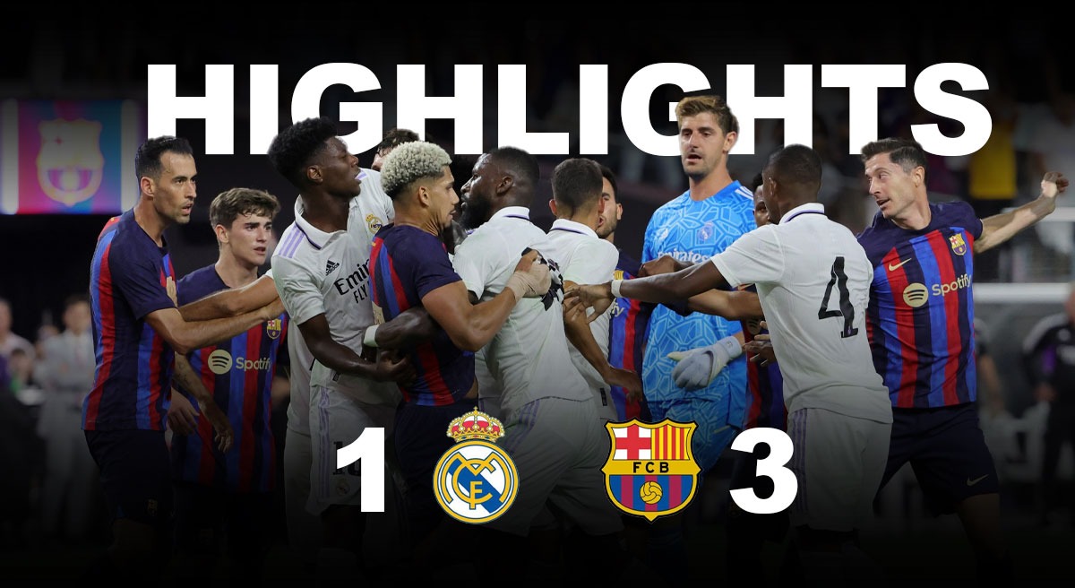 Real Madrid vs Barcelona Highlights: Barcelona's GENEXT blows Madrid away for Spanish Super Cup, Gavi orchestrates massive El Clasico WIN Highlights