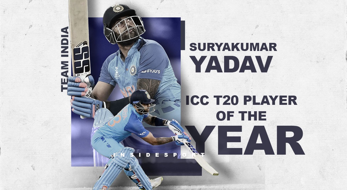 ICC T20 Player of the Year, Suryakumar Yadav, ICC Player of the Year Award, ICC Best T20 Player, Suryakumar Yadav wins ICC award, Suryakumar Yadav T20 award
