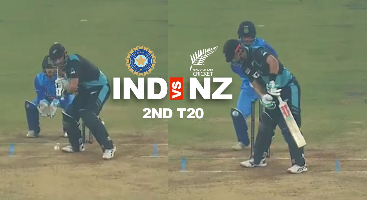 IND vs NZ: TONTON Kuldeep Yadav Memperdaya pahlawan Ranchi Daryl Mitchell dengan bintang PEACH, NZ CLEAN BOWLED di Lucknow