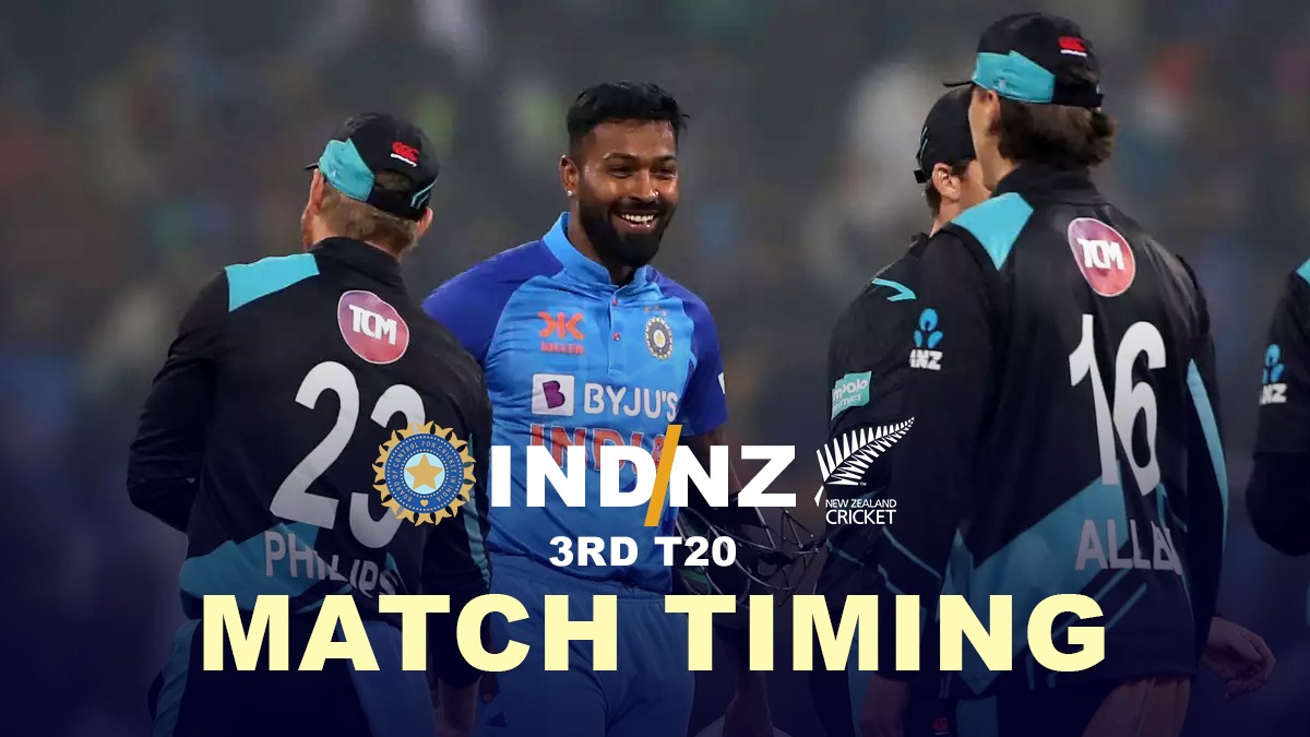 IND NZ T20 Match TIMING: India vs NewZealand 3rd T20 on Wednesday, Check  Ahmedabad PITCH Report, India Playing XI, IND vs NZ LIVE Streaming details:  Follow LIVE