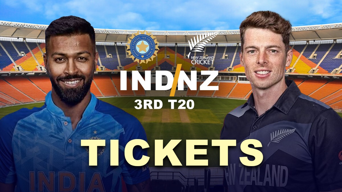 IND NZ Ahmedabad Tickets: Tickets almost SOLD OUT as Hardik Pandya & Co return to World’s Biggest Cricket Stadium for India vs NewZealand 3rd T20I, Check how to buy IND vs NZ Tickets?