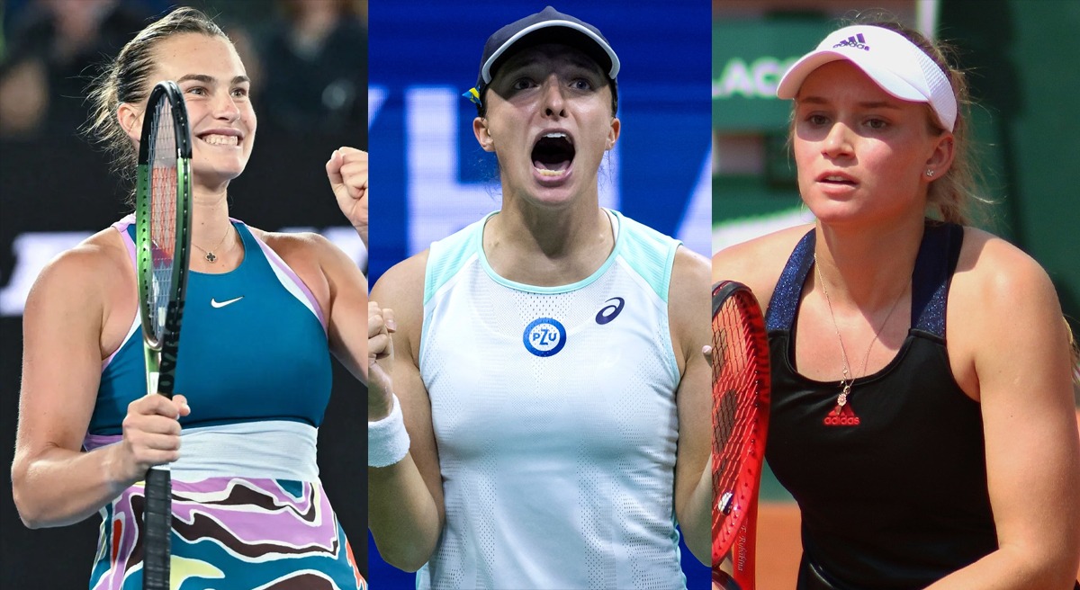 WTA Rankings: Aryna Sabalenka closes in on World No.1 Iga Swiatek, Finalist  Rybakina enters Top 10 - Check out
