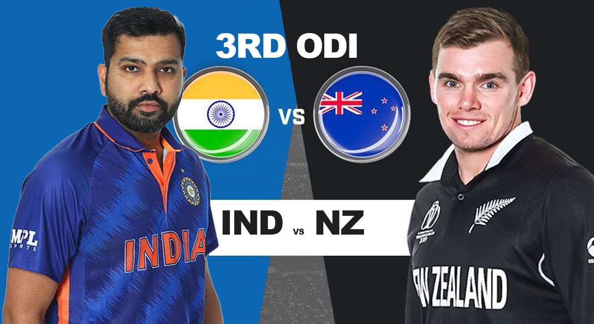 Ikuti India vs NewZealand 3RD ODI bola demi bola LANGSUNG