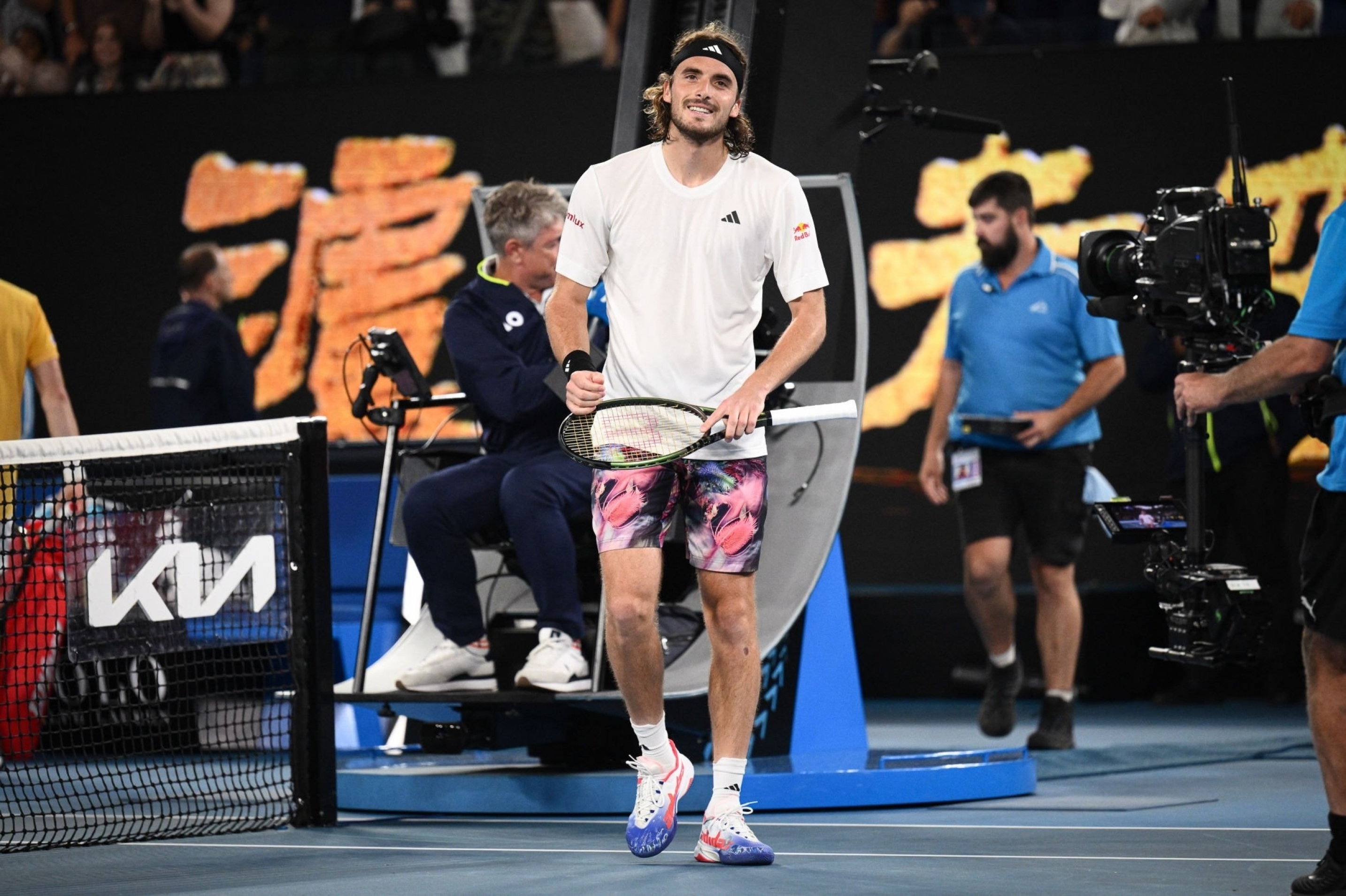 Australian Open 2023: Stefanos Tsitsipas sends cheeky invite to Australian actress Margot Robbie after quarter-final win, says 'It would be nice to see her here' - Check out