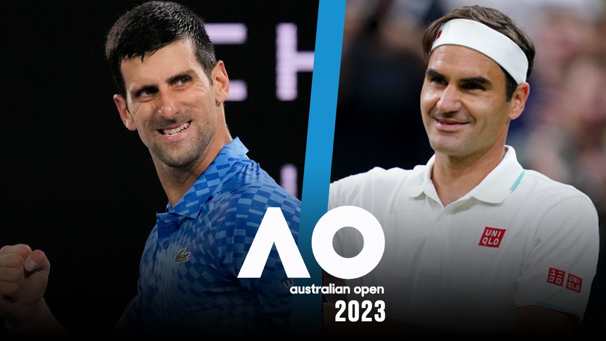 TONTON Novak Djokovic menyebut nama Roger Federer saat CROWD meledak menjadi tepuk tangan, Serbia mengatakan ‘Tenis merindukannya’, Ikuti AO 2023 LANGSUNG