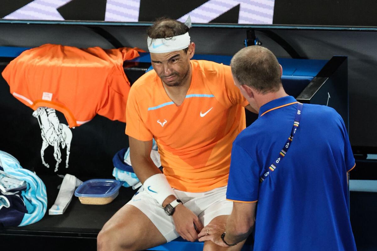 Rafael Nadal Injury: Rafael Nadal gives injury update, World No.2 set to miss 6 to 8 weeks, suffers Grade 2 muscle tear to his left leg - Check Out