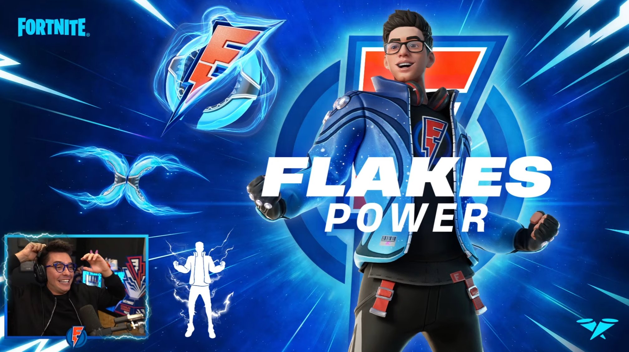 Fortnite x Flakes Power Skin: Flakes Power is now part of the Fortnite ICON Series! CHECK NEW SKINS